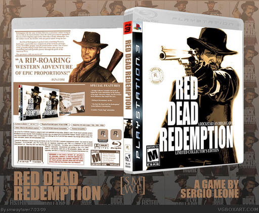 Red Dead Redemption - Неофицальнные обложки Red Dead Redemption 