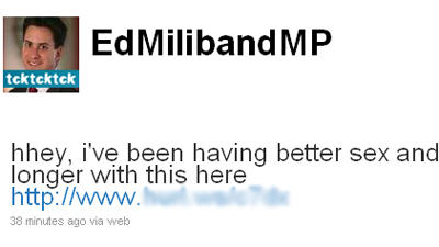 Обо всем - Официальный ресурс британского министра распространял секс-спам 