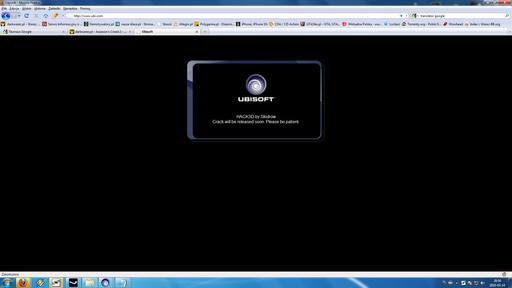 Сайт Ubisoft вломали!