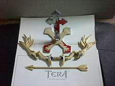 TERA: The Exiled Realm of Arborea - Сувенирные фигурки оружия из TERA