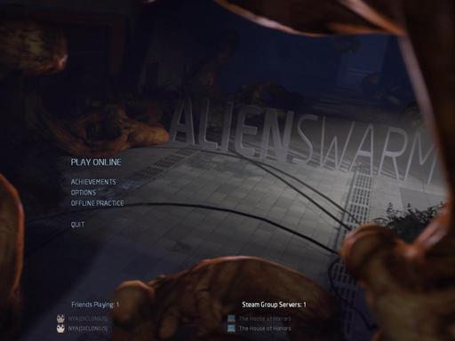 Alien Swarm - "Left team 4 modern war". Обзор игры.