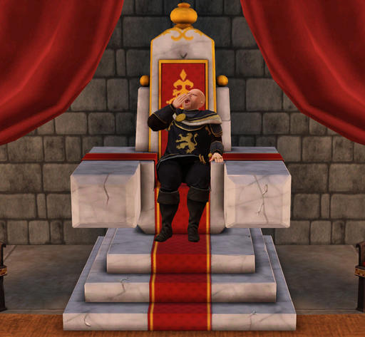 Sims Medieval, The - Конкурс «Я - Король» Дело вкуса.