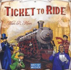Настольные игры - Ticket to Ride - Поездатая Игра!