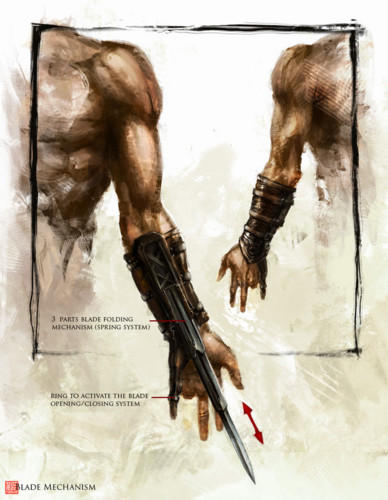 Assassin's Creed II - Конкурс "Оружейная": Клинок Ассасина. При поддержке GAMER.ru и PodariPodarok.ru.