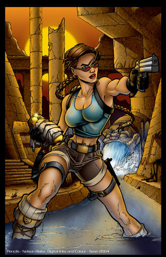 Tomb Raider: Underworld - Подборка фан-арта с Ларой Крофт