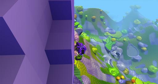 Cube World - Новая система боя, скалолазание, луки, крабы и езда верхом