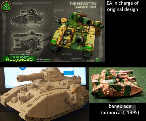 Новости - EA уличена в плагиате танков из WH40K