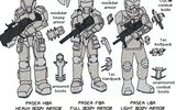 Xcom_personal_armor_variants_by_capnchryssalid-d3epuzk