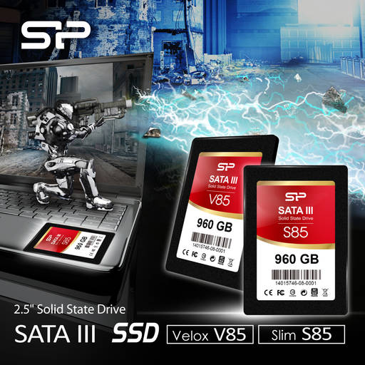 Игровое железо - Компания Silicon Power представляет твердотельные жесткие диски Slim S85 и Velox V85